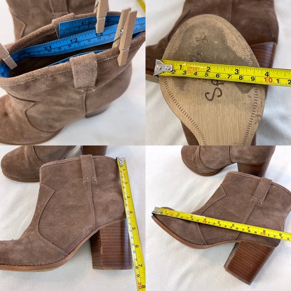 Splendid Lakota Suede Ankle Booties Size 8M - Picture 15 of 16